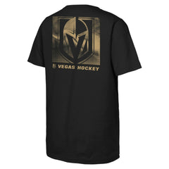 Vegas Golden Knights Youth Atmosphere T-Shirt - Black - NHL