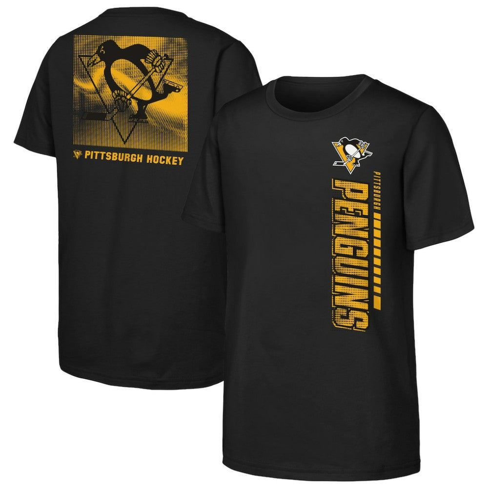 Pittsburgh Penguins Youth Atmosphere T-Shirt - Black - NHL