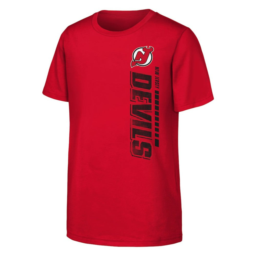 New Jersey Devils Youth Atmosphere T-Shirt - Red - NHL