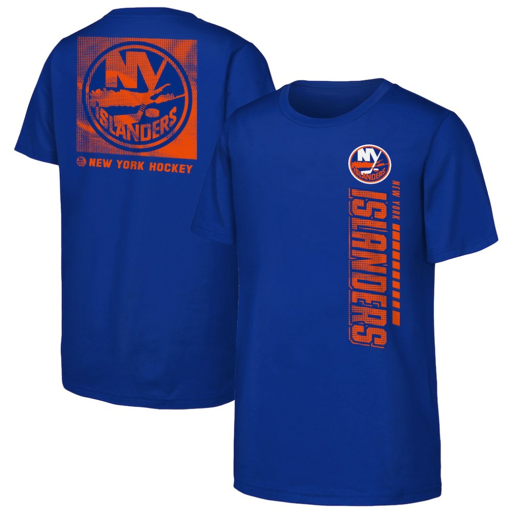 New York Islanders Youth Atmosphere T-Shirt - Royal - NHL