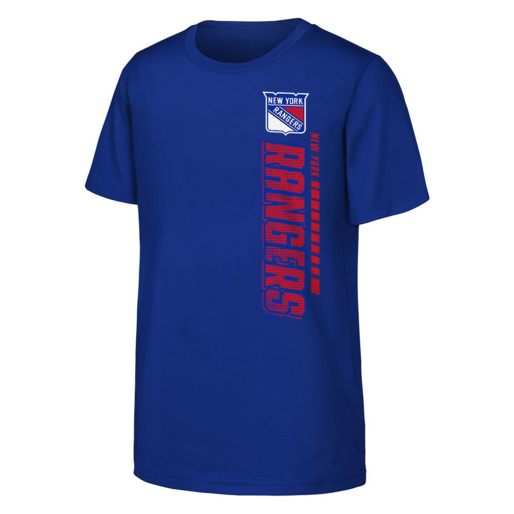 New York Rangers Youth Atmosphere T-Shirt - Blue - NHL