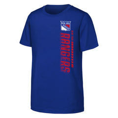 New York Rangers Youth Atmosphere T-Shirt - Blue - NHL
