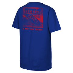 New York Rangers Youth Atmosphere T-Shirt - Blue - NHL