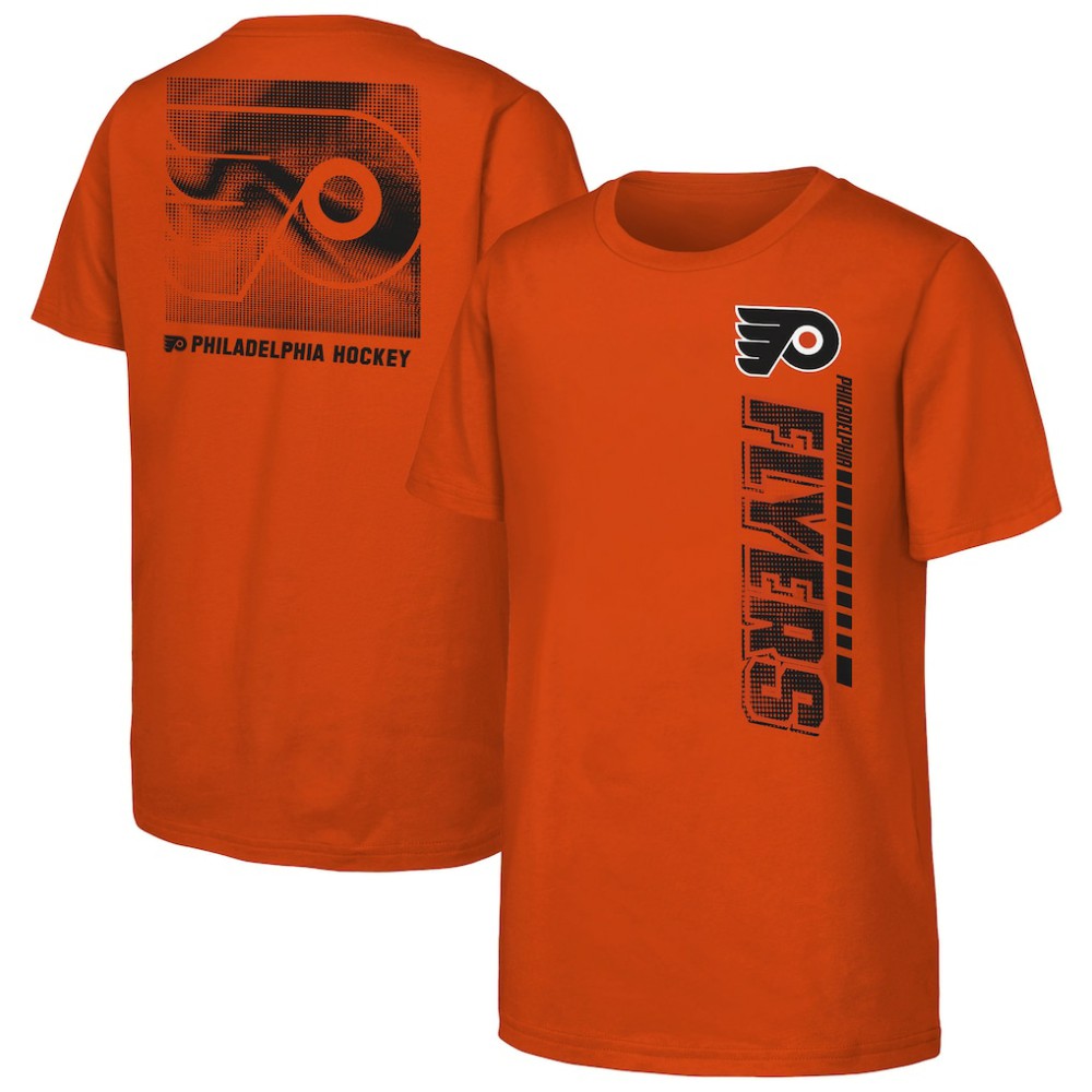Philadelphia Flyers Youth Atmosphere T-Shirt - Orange - NHL