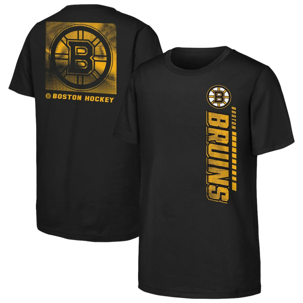 Boston Bruins Youth Atmosphere T-Shirt - Black - NHL