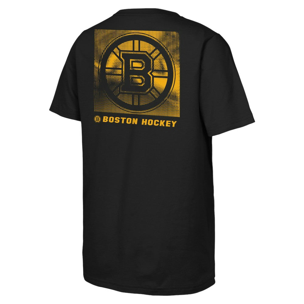 Boston Bruins Youth Atmosphere T-Shirt - Black - NHL