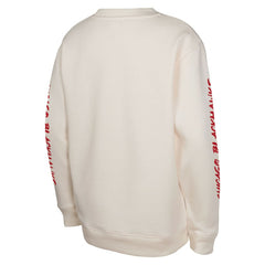 Chicago Blackhawks Youth Star Power Pullover Sweatshirt - Cream - NHL