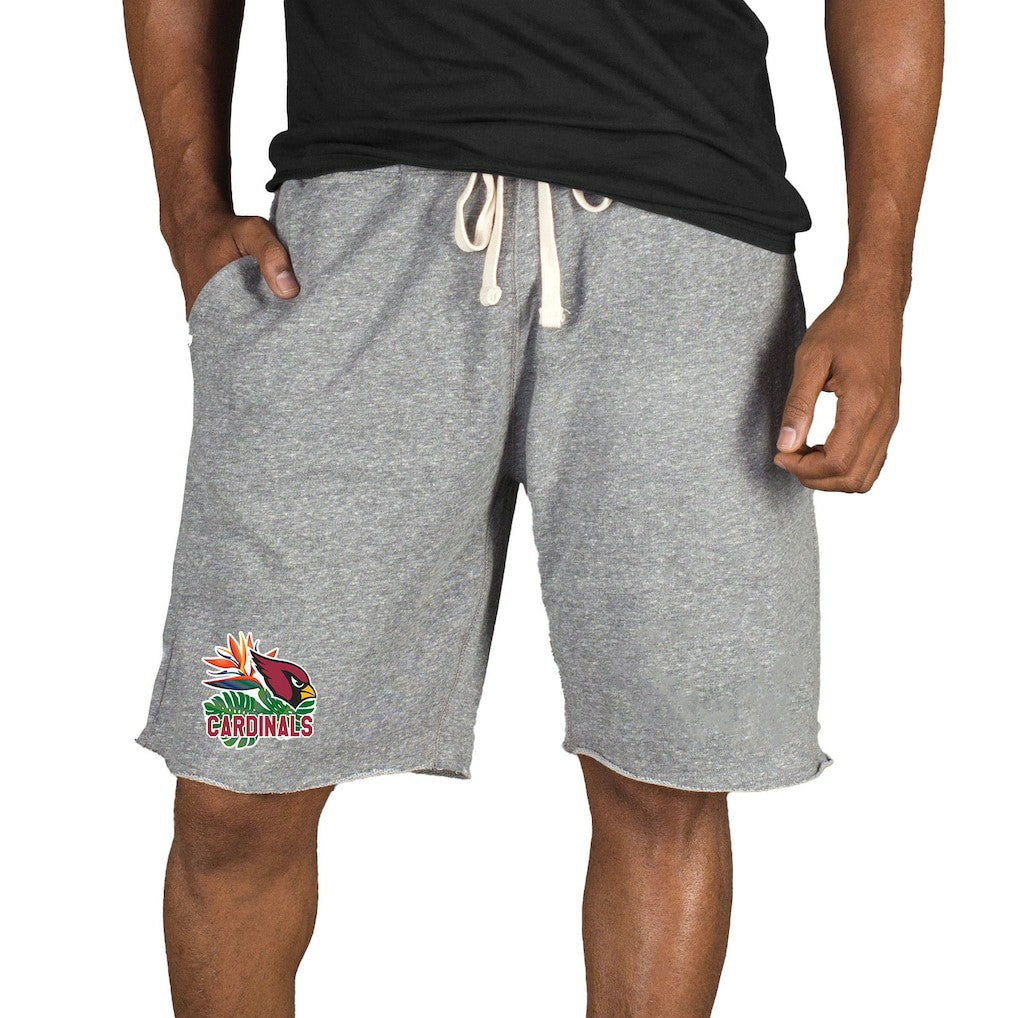 Arizona Cardinals Concepts Sport Mainstream Tri-Blend Shorts Gray | NFL