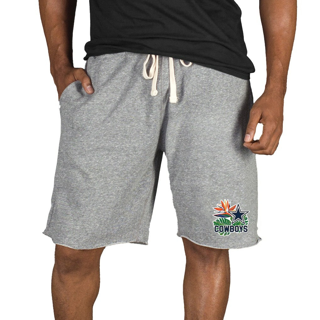 Dallas Cowboys Concepts Sport Mainstream Tri-Blend Shorts Gray | NFL