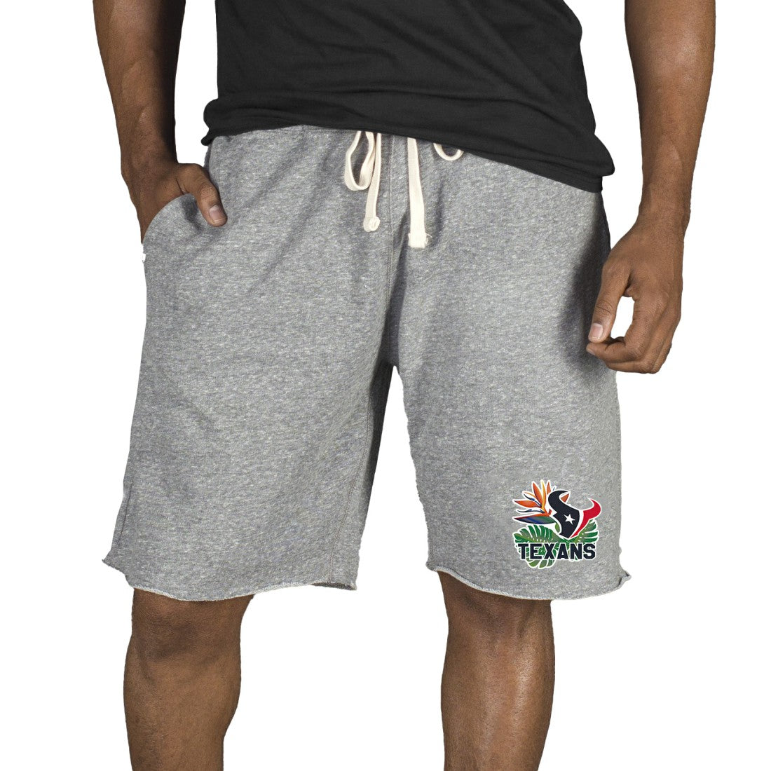 Houston Texans Concepts Sport Mainstream Tri-Blend Shorts Gray | NFL