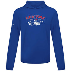 New York Rangers Levelwear Anthem Ice Wall Pullover Hoodie - Blue - NHL
