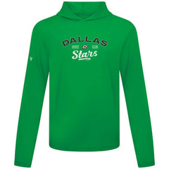 Dallas Stars Levelwear Anthem Ice Wall Pullover Hoodie - Kelly Green - NHL