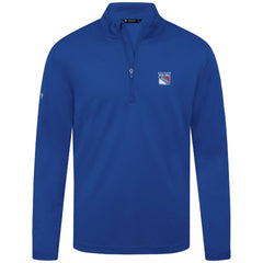 New York Rangers Levelwear Heron Insignia Core Quarter-Zip Jacket - Blue - NHL