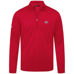 Montreal Canadiens Levelwear Heron Insignia Core Quarter-Zip Jacket - Red - NHL