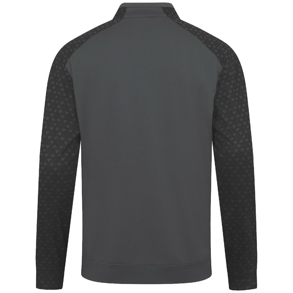 Chicago Blackhawks Levelwear Aztec Insignia Core Quarter-Zip Pullover Top - Charcoal - NHL
