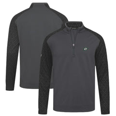 Dallas Stars Levelwear Aztec Insignia Core Quarter-Zip Pullover Top - Charcoal - NHL