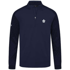 Toronto Maple Leafs Levelwear Aztec Insignia Core Quarter-Zip Pullover Top - Navy - NHL