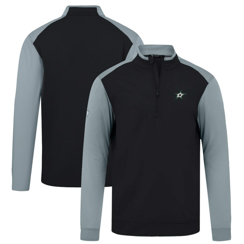 Dallas Stars Levelwear Bayou Insignia Core Quarter-Zip Pullover Top - Black - NHL