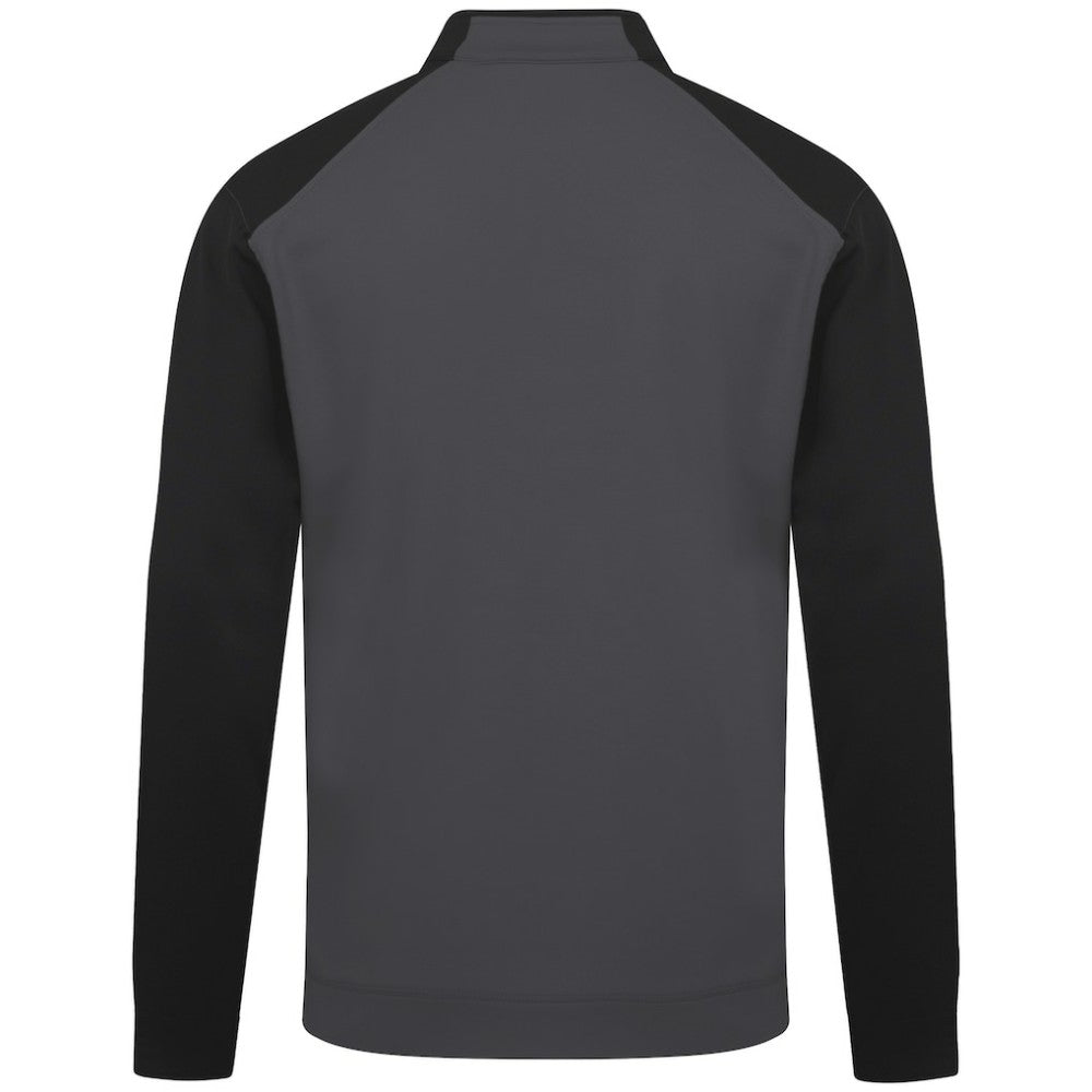 Minnesota Wild Levelwear Bayou Insignia Core Quarter-Zip Pullover Top - Charcoal - NHL