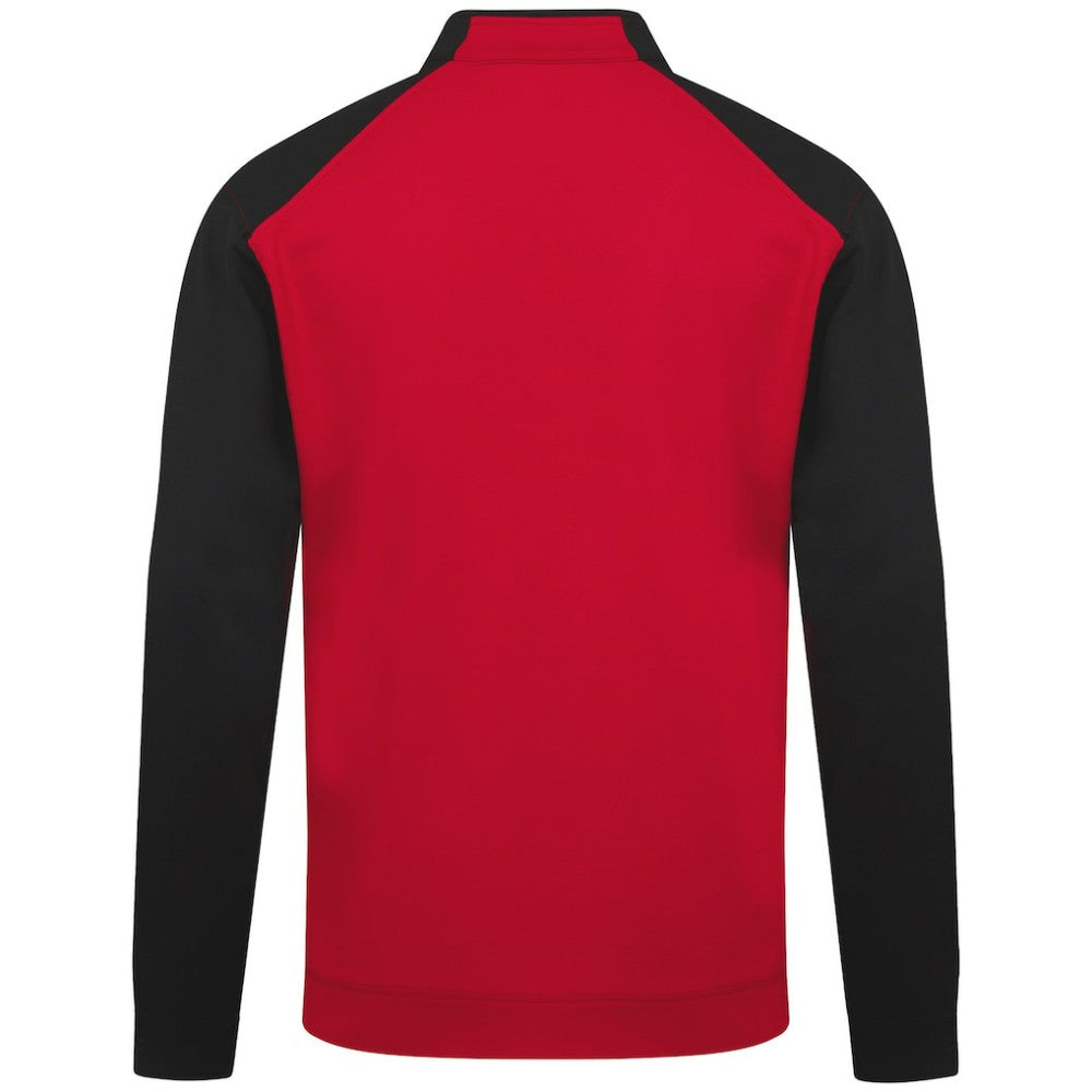 Montreal Canadiens Levelwear Bayou Insignia Core Quarter-Zip Pullover Top - Red - NHL