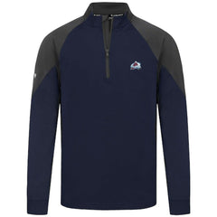Colorado Avalanche Levelwear Cadet Insignia Core Quarter-Zip Pullover Top - Navy - NHL