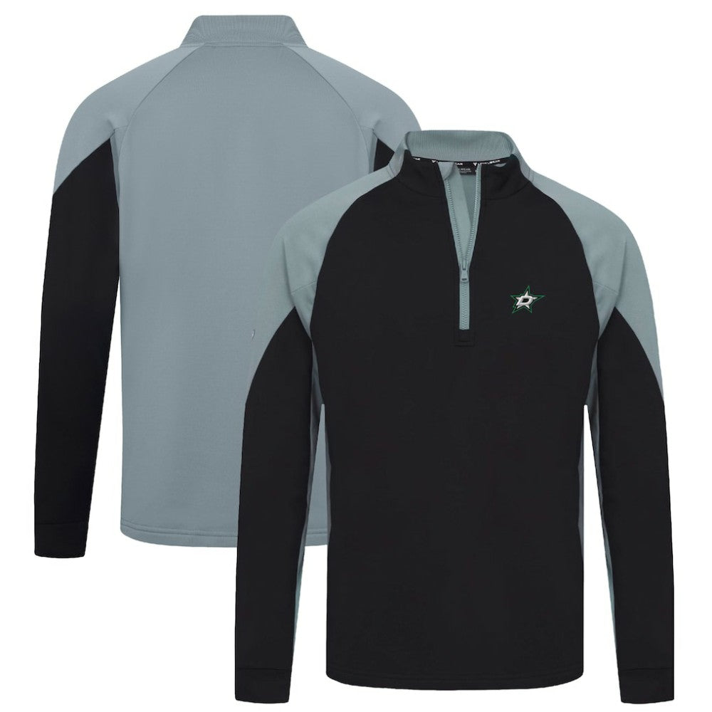 Dallas Stars Levelwear Cadet Insignia Core Quarter-Zip Pullover Top - Black - NHL