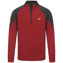 Detroit Red Wings Levelwear Cadet Insignia Core Quarter-Zip Pullover Top - Red - NHL
