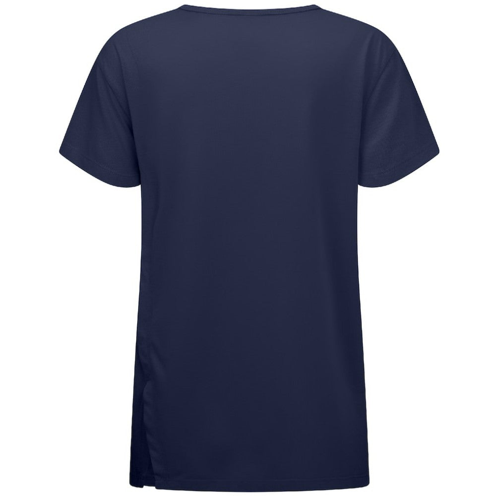 Nashville Predators Levelwear Women's Influx Ice Wall T-Shirt - Navy - NHL
