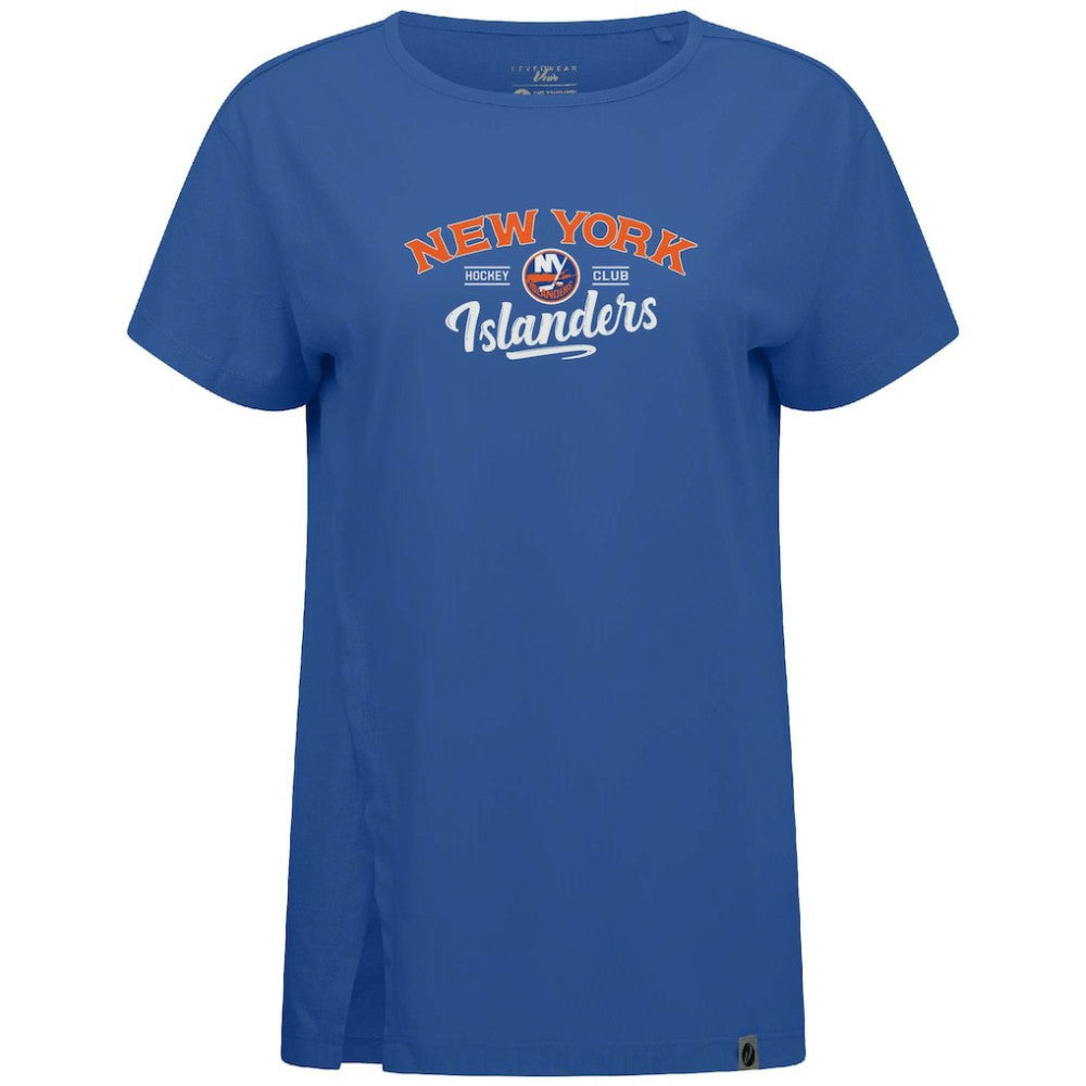 New York Islanders Levelwear Influx Ice Wall T-Shirt - Royal - NHL