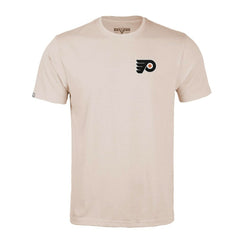 Philadelphia Flyers Levelwear Richmond Stained Glass T-Shirt - Khaki - NHL