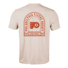 Philadelphia Flyers Levelwear Richmond Stained Glass T-Shirt - Khaki - NHL