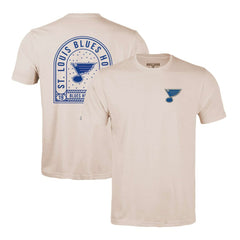 St. Louis Blues Levelwear Richmond Stained Glass T-Shirt - Khaki - NHL