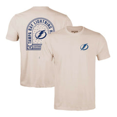 Tampa Bay Lightning Levelwear Richmond Stained Glass T-Shirt - Khaki - NHL