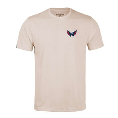 Washington Capitals Levelwear Richmond Stained Glass T-Shirt - Khaki - NHL