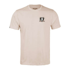 Anaheim Ducks Levelwear Richmond Stained Glass T-Shirt - Khaki - NHL