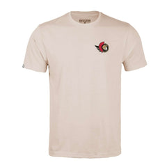 Ottawa Senators Levelwear Richmond Stained Glass T-Shirt - Khaki - NHL