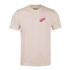 Detroit Red Wings Levelwear Richmond Stained Glass T-Shirt - Khaki - NHL