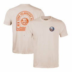New York Islanders Levelwear Richmond Stained Glass T-Shirt - Khaki - NHL