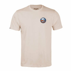 New York Islanders Levelwear Richmond Stained Glass T-Shirt - Khaki - NHL