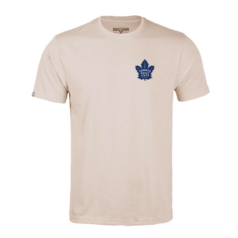 Toronto Maple Leafs Levelwear Richmond Stained Glass T-Shirt - Khaki - NHL