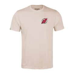 New Jersey Devils Levelwear Richmond Stained Glass T-Shirt - Khaki - NHL