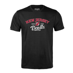 New Jersey Devils Levelwear Richmond Ice Wall T-Shirt - Black - NHL