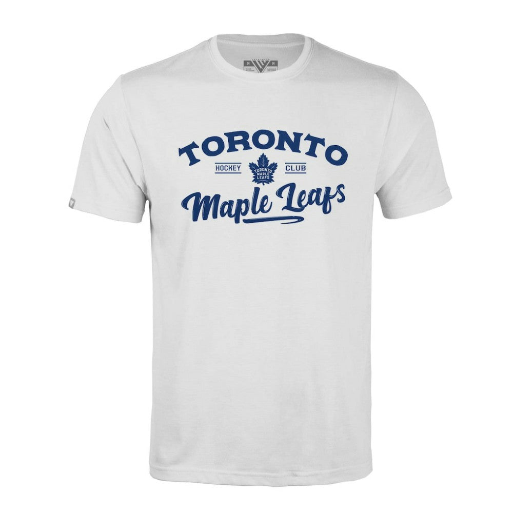 Toronto Maple Leafs Levelwear Richmond Ice Wall T-Shirt - White - NHL
