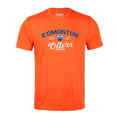Edmonton Oilers Levelwear Richmond Ice Wall T-Shirt - Orange - NHL