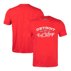 Detroit Red Wings Levelwear Richmond Ice Wall T-Shirt - Red - NHL