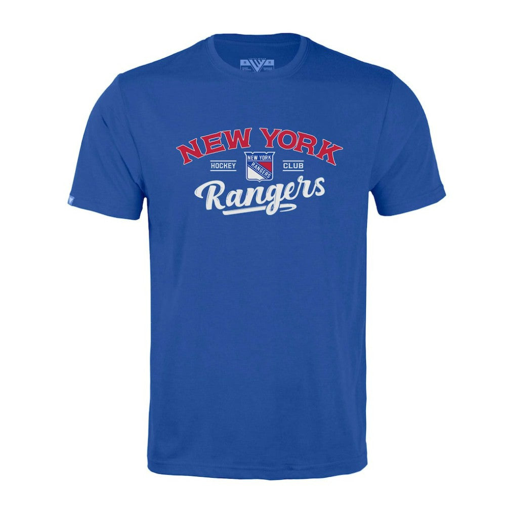 New York Rangers Levelwear Richmond Ice Wall T-Shirt - Blue - NHL