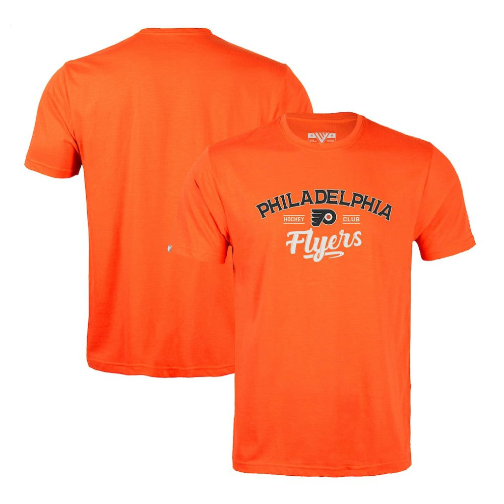 Philadelphia Flyers Levelwear Richmond Ice Wall T-Shirt - Orange - NHL