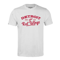 Detroit Red Wings Levelwear Richmond Ice Wall T-Shirt - White - NHL