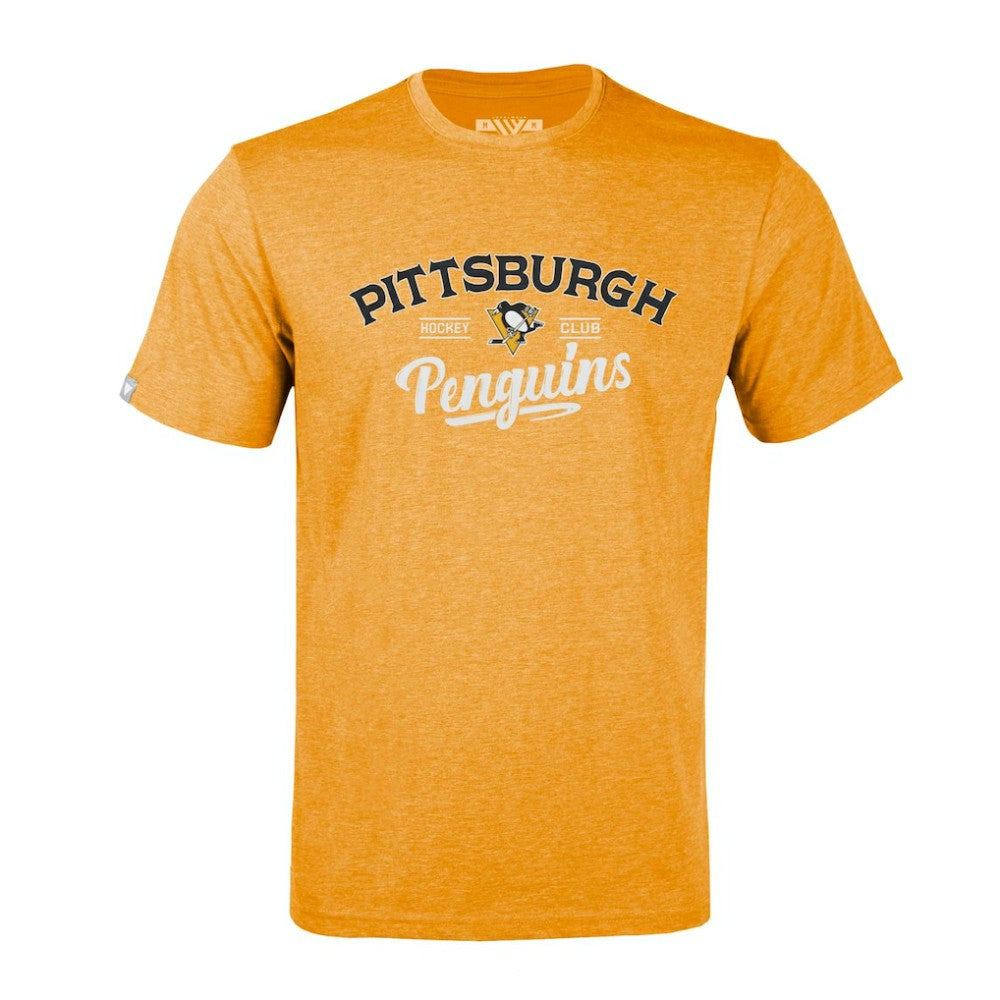 Pittsburgh Penguins Levelwear Richmond Ice Wall T-Shirt - Gold - NHL