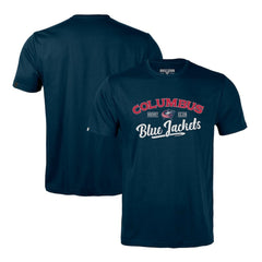 Columbus Blue Jackets Levelwear Richmond Ice Wall T-Shirt - Navy - NHL